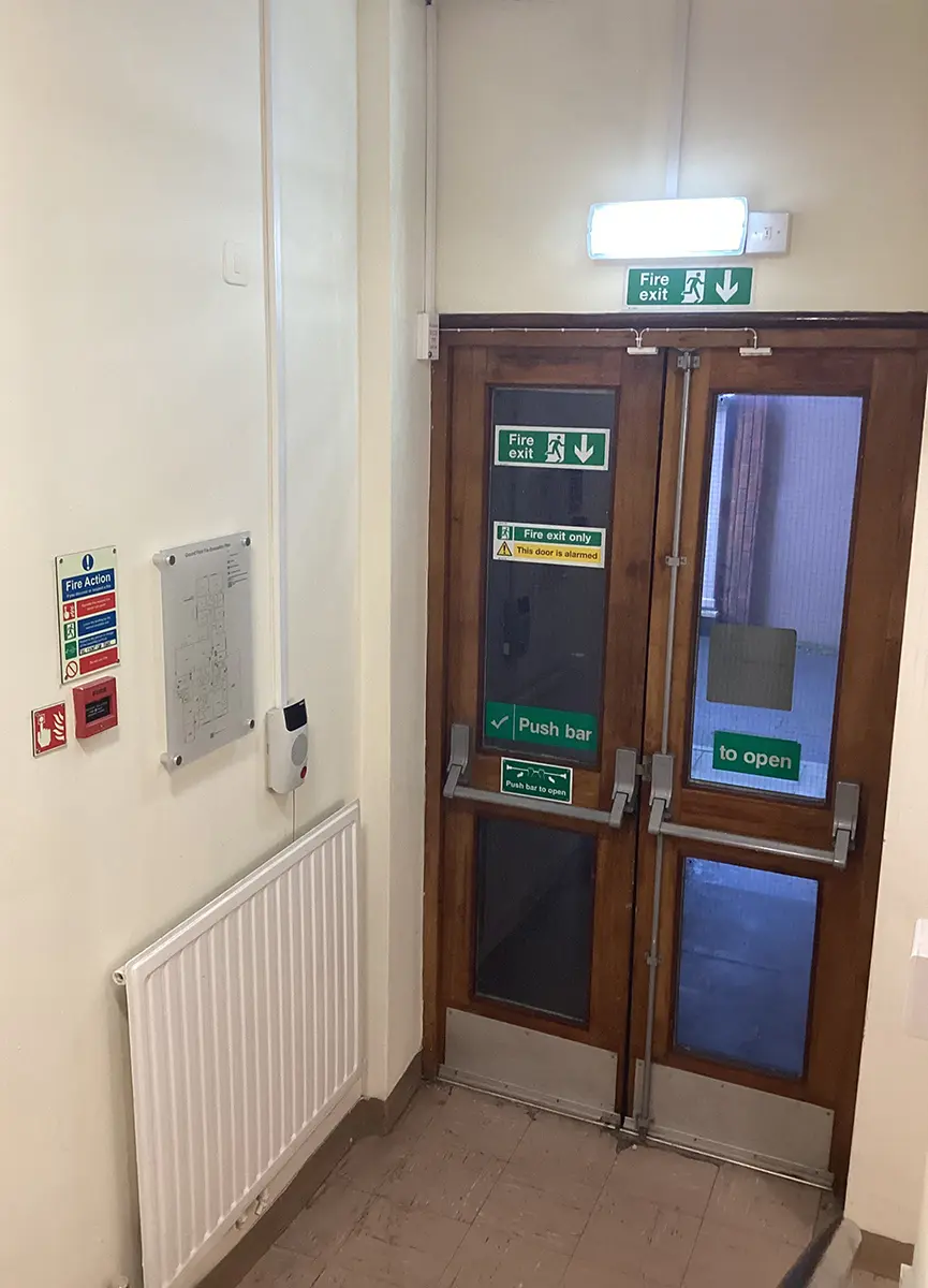 Fire safety improvements and property refurbishment carried out for assisted living housing association