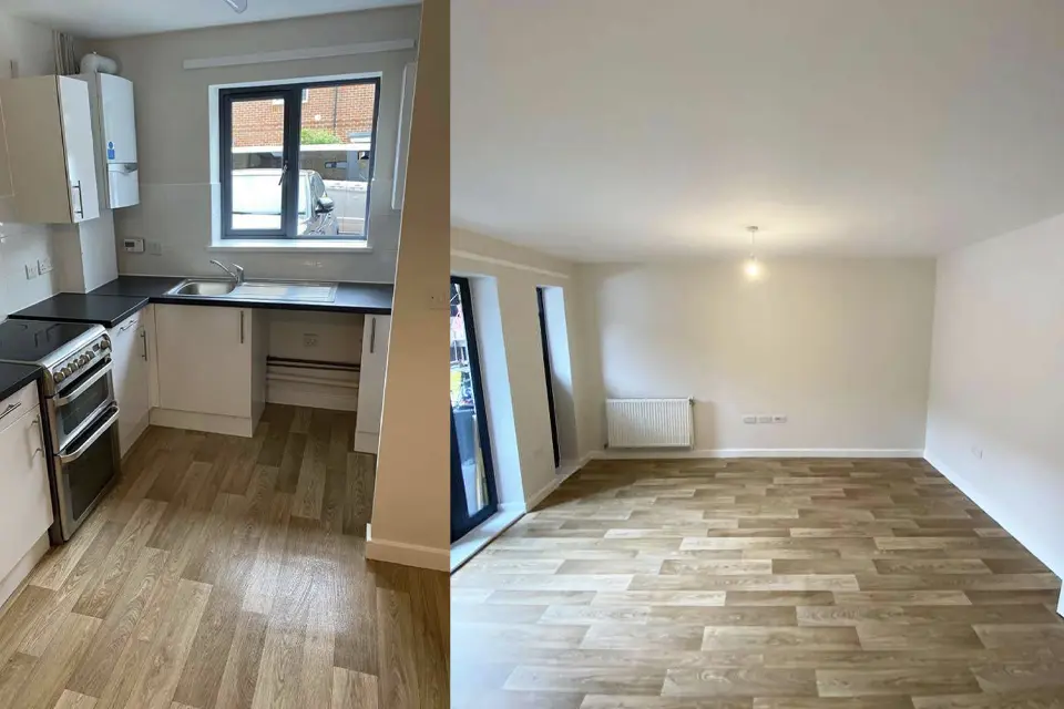 Fast-turnaround void repairs and upgrades carried out by Armour Hart Group for Southern Housing